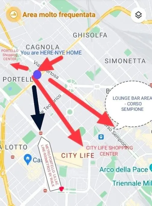 아파트 Nye Apart Milan-Mico-Fiera City Life-De Montel Terme-San Siro-Ippodromo-Allianz Cloud-Cozy Flat With Big Terrace Barbecue